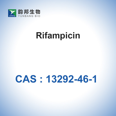La rifampicina CAS 13292-46-1 materie prime antibiotiche spolverizza il MF C43H58N4O12