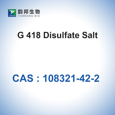 Bianco del sale del disolfato di G418 CAS 108321-42-2 della genetica a bianco sporco