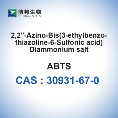 30931-67-0 ABTS tampone 2,2′-azino-bis ((3-etilbenzotiazolina-6-acido solfonico) sale diammonico