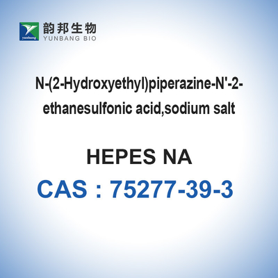 HEPES sodio CAS 75277-39-3 reagenti biochimici bianchi