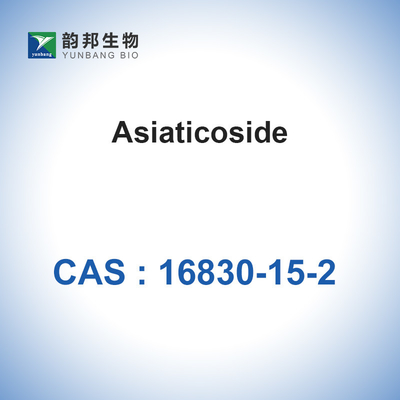 CAS 16830-15-2 Materie prime cosmetiche di cristallo Asiaticoside 98%