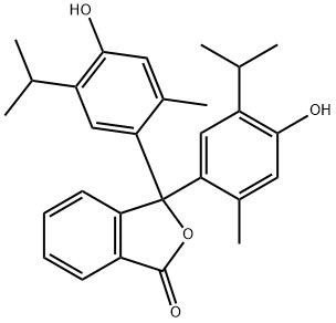 Reagente ACS timolftaleina, tenore di colorante 95% CAS 125-20-2