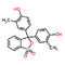 Ftaleina acida libera CAS 1733-12-6 di sulfone del cresolo delle macchie biologiche rosse del cresolo