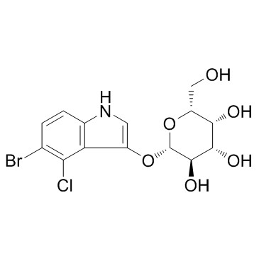 Glicoside X-GAL CAS 7240-90-6 5-Bromo-4-Chloro-3-Indolyl-Beta-D-Galactoside