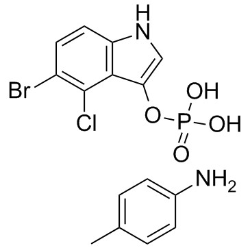 Sale della P-toluidina del fosfato di BCIP CAS6578-06-9 5-Bromo-4-Chloro-3-Indolyl