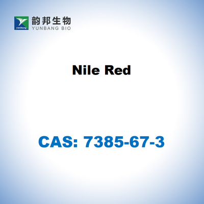 203-205 °C Punto di fusione Nilo Rosso CAS 7385-67-3 Essenziale per l'analisi della fluorescenza
