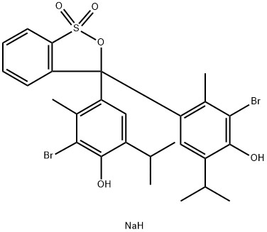 CAS 34722-90-2 3′,3′′-dibromothymolsulfoneftaleina sale di sodio, Bromothymol sale di sodio blu BTB