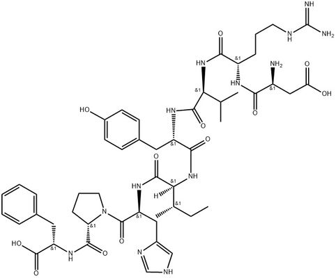 CAS 4474-91-3 ANGIOTENSINA II, REACTANTI UMANI per le scienze della vita